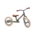 Runbike two-wheeled, Trybike, olive, art. TBS-2-GRN-VIN