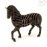 Designer KAWADA™ D-torso black horse, Japan (4580238619169)