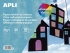 Apli Kids™ | Набір кольорового целофанового паперу: прозорий, Іспанія (16650)