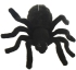 Spider Black Tarantula, 19 cm, Realistic Hansa Plush Toy (4729)