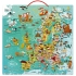Vilac™ | Пазл Магнитная карта Европы, французский язык, Франция
