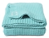 Вязаный плед для детской Jollein 75х100см Chunky knit, Нефритовый