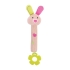 Bigjigs Toys Развивающая игрушка-погремушка для малышей, розовый