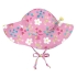 Baby sun hat-Light Pink Daisy Fruit [0-6m], i Play™ USA