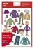 Наклейки тематические обучающие Шкаф для одежды, Apli Kids, 12 листов, арт. 11450